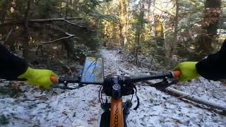 2024 Winter Bike Ride in The Woods [upl. by Kellsie]