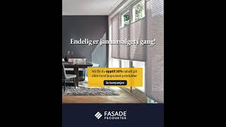 Januarsalg hos Fasadeprodukter [upl. by Hanima731]