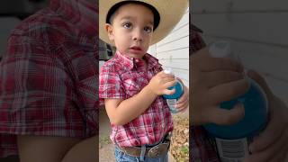 Cowboy baby🤠🎶rodeoready yourman babyjr bootsampjeans babycowboyhat joshturner vetotv [upl. by Hnahk]