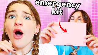 MY TEEN DAUGHTERS EMERGENCY KIT period kit wThe Norris Nuts [upl. by Urial858]