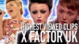 TOP 10 MOST VIEWED PERFORMANCES The X Factor UK [upl. by Ennaeerb]