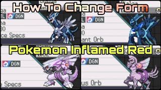 How To Change Dialga And Palkia To Their Origin Form In Pokemon Inflamed Red [upl. by Gonta]