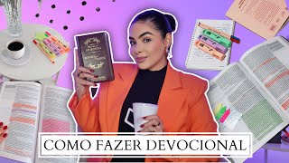 COMO FAZER O DEVOCIONAL l EP 5 mulhernareal [upl. by Anidualc414]