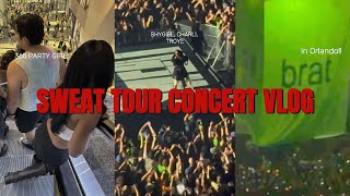 CHARLI XCX amp TROYE SIVAN SWEAT TOUR  Vlog amp Grwm [upl. by Thordis277]