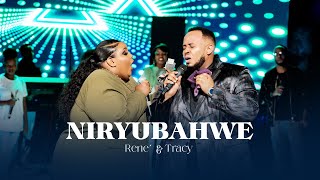 René amp Tracy  NIRYUBAHWE Official Live Recording Video [upl. by Nivled]