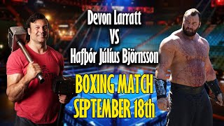 DEVON LARRATT VS THOR BJORNSSON  BOXING MATCH [upl. by Galven]