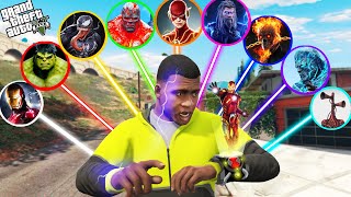 GTA 5  Franklin Try New Avengers Watch To join Avengers in GTA 5  GTA 5 Mods [upl. by Caldera]