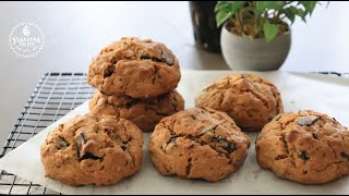 Levain Bakery Style Cookies  Easy Cookie Recipe [upl. by Engedus]