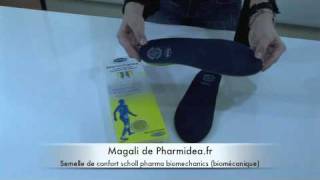 Semelle de confort scholl pharma biomechanics biomécanique  Pharmideafr parapharmacie en ligne [upl. by Ibba974]