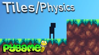 CollisionsTilesPhysics  Pygame Tutorial Making a Platformer ep 3 [upl. by Bayly93]