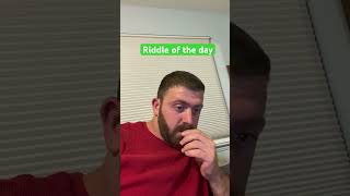 Riddle of the day youtubeshorts riddle [upl. by Arimahs]