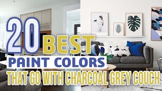 What Colors Go With Charcoal Grey Couch – 20 Best Ideas [upl. by Landsman168]