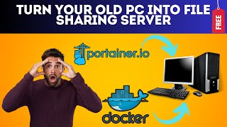 Turn Your Old Windows PC into File Sharing Server For Free [upl. by Rinum563]