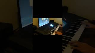 Bee Theme on Yamaha PSR8000 helenspiano bee song theme fun organ memes yamaha [upl. by Mayce]