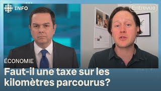 Une taxe kilométrique pour financer les routes  Zone économie [upl. by Garrett219]