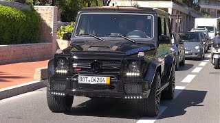 BRABUS 850 60 Biturbo Widestar  Exhaust Sounds [upl. by Ahsinrad]