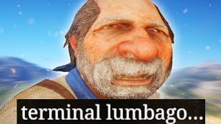 Red Dead Redemption 2 lumbago is terminal [upl. by Ramonda792]