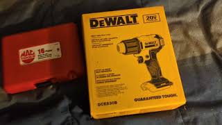 MAC bit set and DeWalt 20v heat gun [upl. by Jo-Anne]