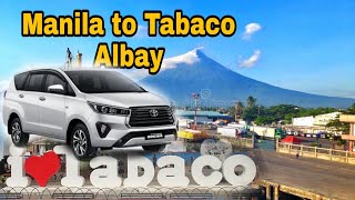 MANILA TO TABACO CITY ALBAY NIGHT TRIP [upl. by Joris]