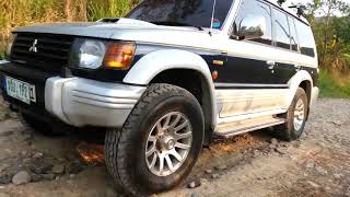 Mitsubishi Pajero Light Off Road Philippines [upl. by Ramu804]