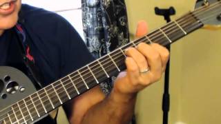 Guitar Tutorial Deja Vu Crosby Stills Nashmp4 [upl. by Danice]