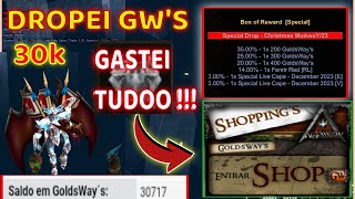 Muaway GOLDS AWAY COMO EU GASTEI MEU SALDO TODO NO SHOPP DO MUAWAY [upl. by Daggna]