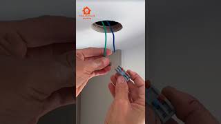 Quick installation method of downlight downlightsportlight electricalelectric [upl. by Adianes]