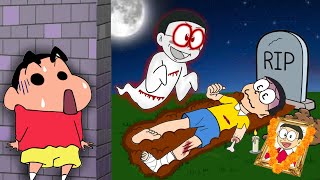 Nobita Return As Ghost After Death 😰 [upl. by Chrystel]