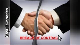 Breach of contract  Tamil [upl. by Nyahs]