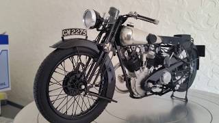 Building the Model Factory Hiro 19 Brough Superior Part 2 [upl. by Verner]