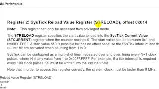 Microcontroladores de 32 bits System Timer SysTick [upl. by Netsyrc]