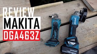 Makita Brushless Grinder DGA463Z Review [upl. by Carder956]