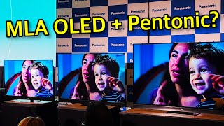 Worlds First OLED TV with NextGen MLA  Mediatek Pentonic Chipset [upl. by Dougie]