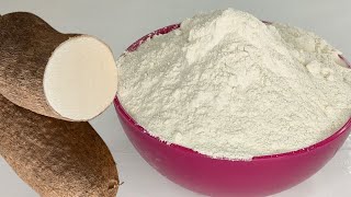 Make YAM FLOUR FROM SCRATCH Like a Pro  Navinas kitchen [upl. by Yerggoeg]