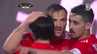 Goal  Golo Seferovic Benfica 30 Nacional Liga 1819 21 [upl. by Crifasi]