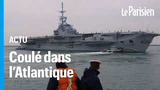 L’ex porteavions français « Foch » a été coulé dans l’Atlantique par la Marine brésilienne [upl. by Samella]