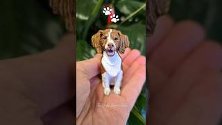 Polymer Clay Dog Sculpting clay handmade dogs [upl. by Adnawot]