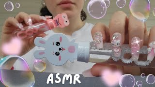 ASMR Bubbles for toddlers babies or anyone who loves bubbles 🫧 🐰 visuals [upl. by Ott]