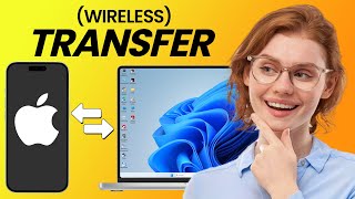 How to Transfer Photos Videos amp Music Between iPhone amp PC Wirelessly [upl. by Shanie]