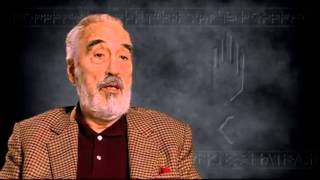 Christopher Lee corrects Peter Jackson on set [upl. by Tamer]