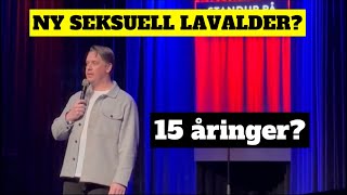 Ny Seksuell Lavalder  Standup  Espen Abrahamsen [upl. by Nyrak]