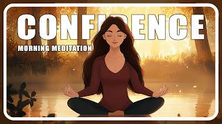 5 minute Morning Meditation for Confidence [upl. by Nafri484]