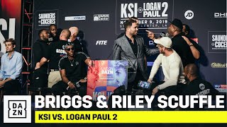 Shannon Briggs and Viddal Riley Get Into HEATED Exchange [upl. by Barthold827]