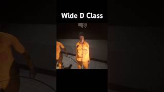 Wide D Class in SCP scp scpsl scpslshorts [upl. by Berky]