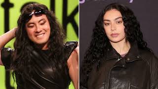 Charli XCX reacts to Bowen Yangs impression of her on Saturday Night Live NEWS WORLD CELEBRITIES [upl. by Lamok]