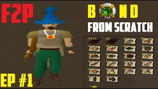 F2P BOND from SCRATCH WILDERNESS ONLY Episode 1 Looting series ended [upl. by Melisent]