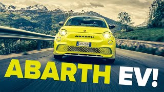 NEW Abarth 500e Review  Does an electric hothatch really work [upl. by Sou159]