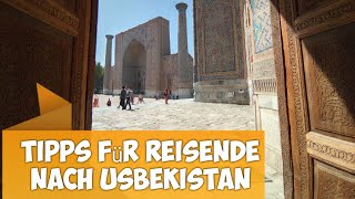 Tipps für Reisende nach Usbekistan Diese Gegebenheiten sollten Sie in Usbekistan beachten Teil 1 [upl. by Retseh]