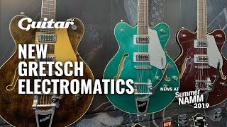 Demo New Gretsch Electromatics SNAMM2019 [upl. by Zetnauq184]