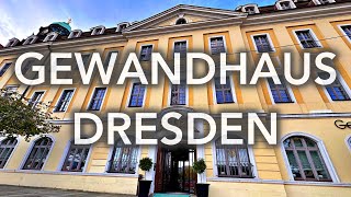 Gewandhaus Dresden  4K video tour of one of Dresdens most historic boutique hotels [upl. by Pruchno103]